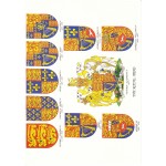 Heraldic Card : The Royal Arms